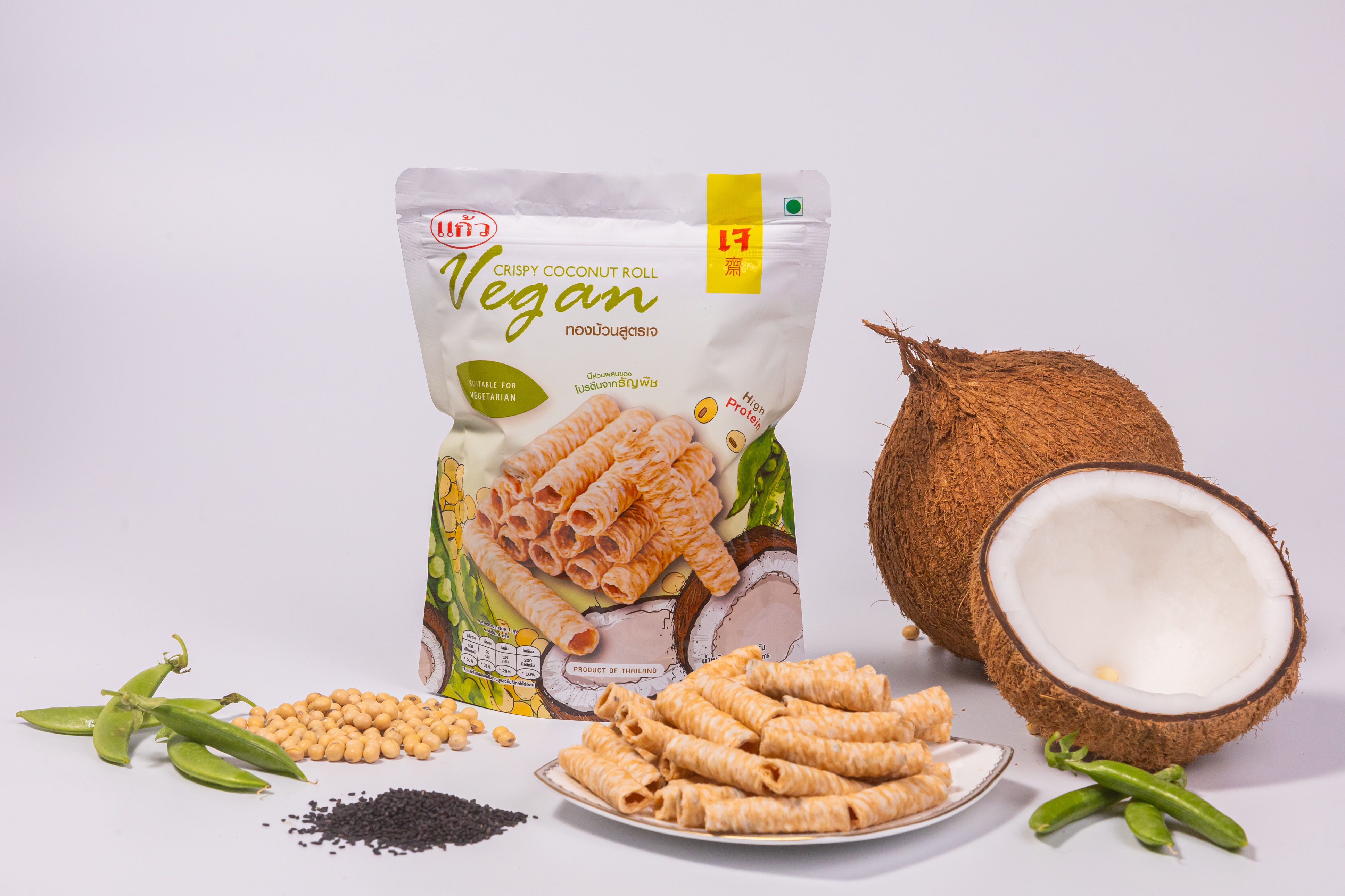 Crispy Coconut Rolls / ทองม้วน 12