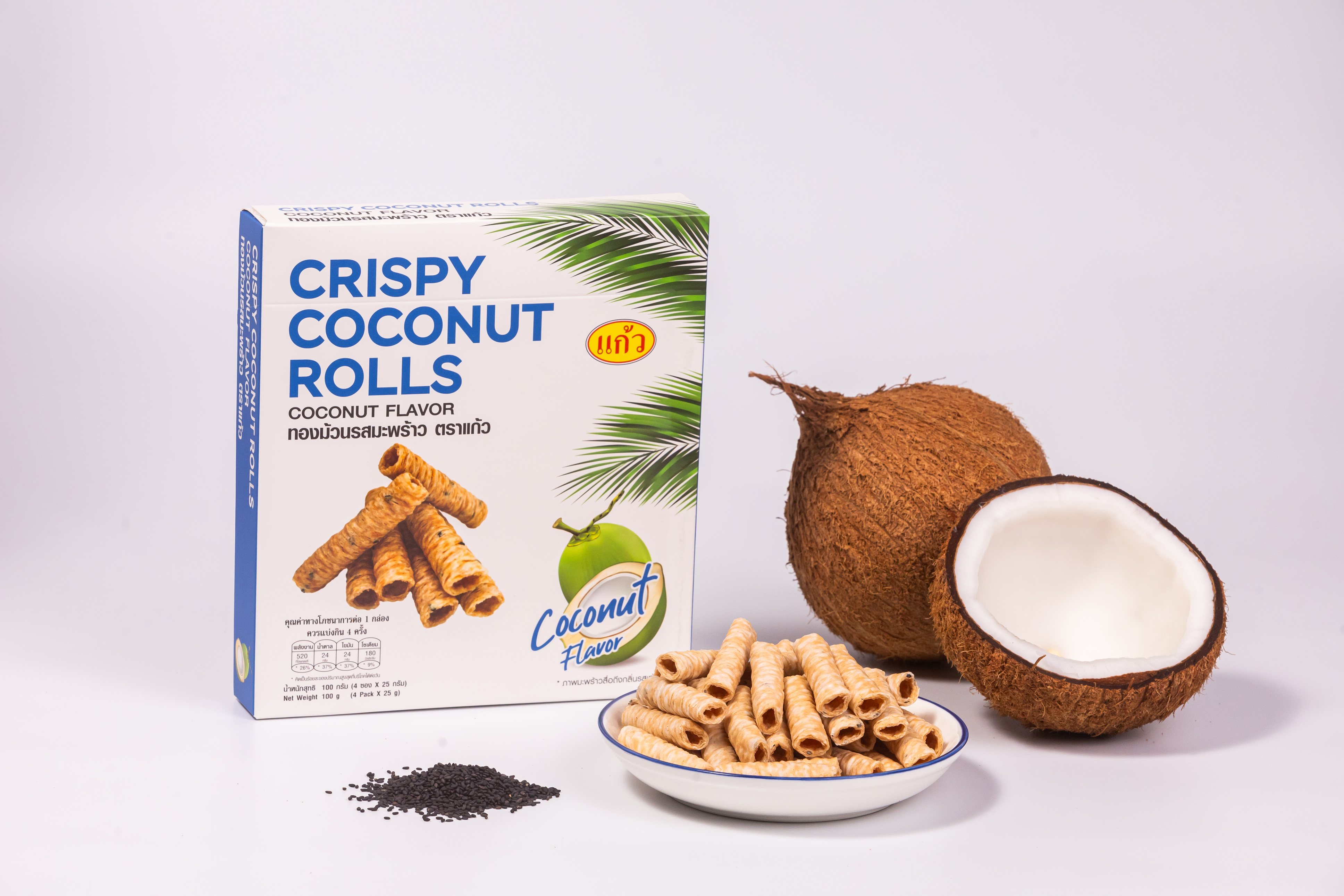 Crispy Coconut Rolls / ทองม้วน 2