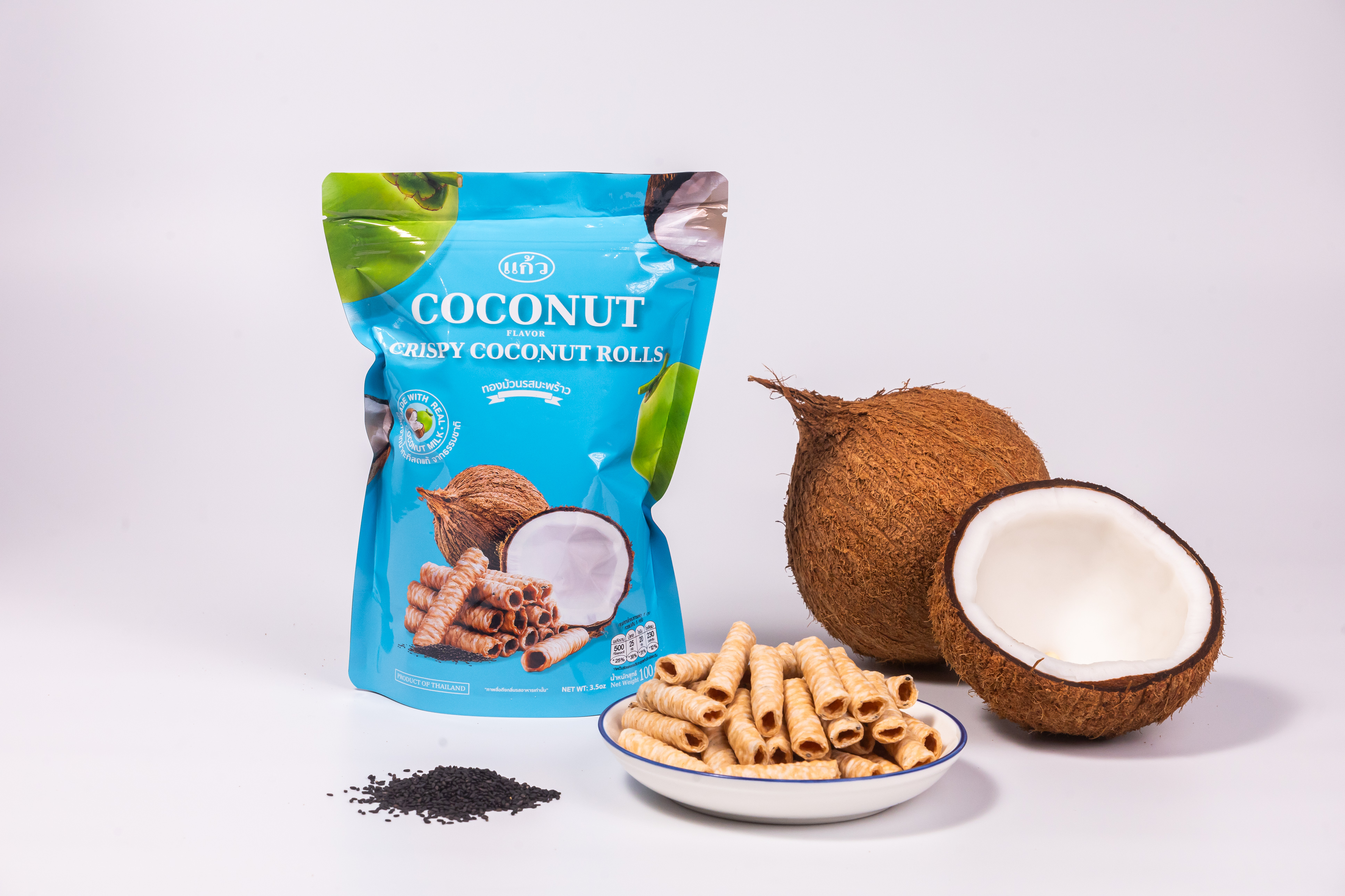 Crispy Coconut Rolls / ทองม้วน 5