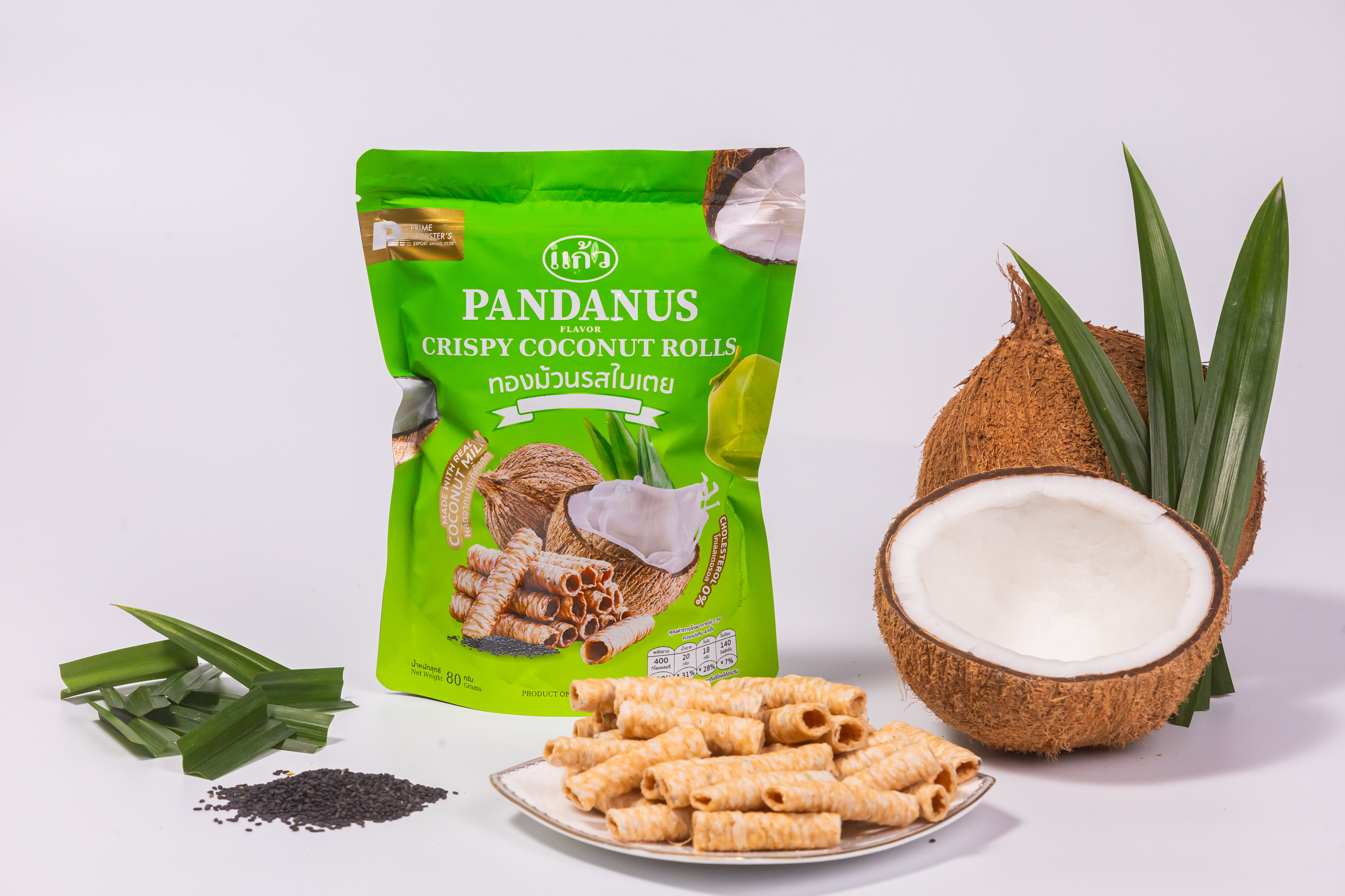 Crispy Coconut Rolls / ทองม้วน 6