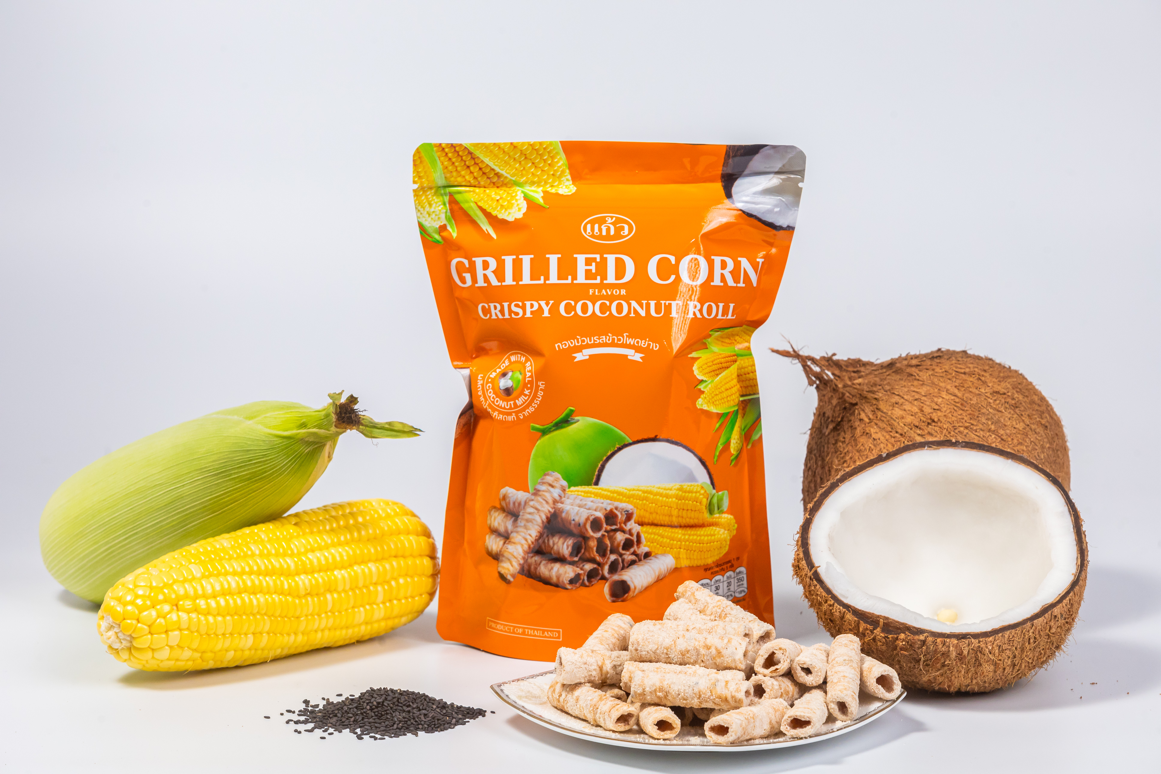 Crispy Coconut Rolls / ทองม้วน 8