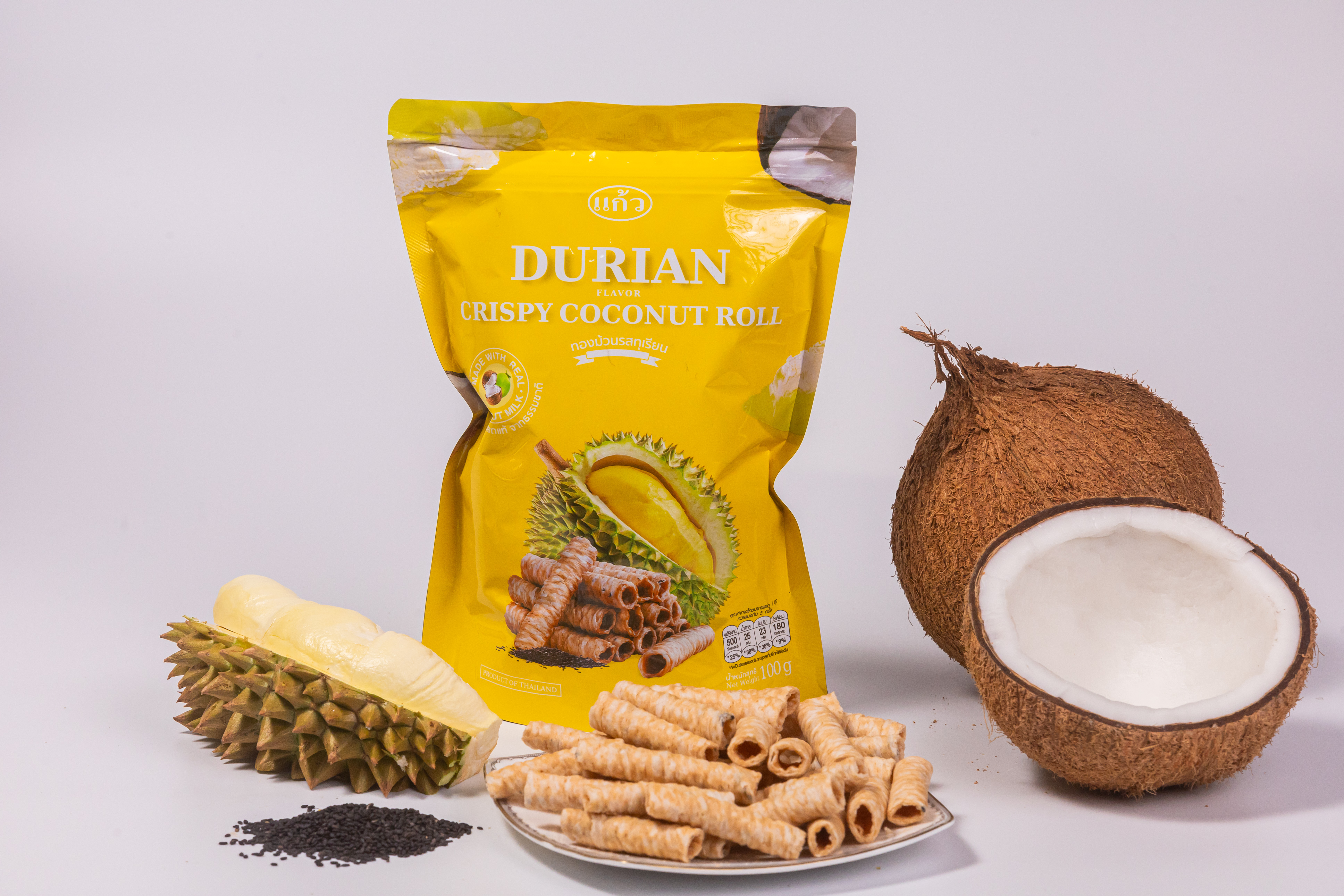 Crispy Coconut Rolls / ทองม้วน 9